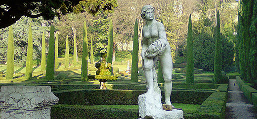 Jardin Giusti, Vérone, Italie