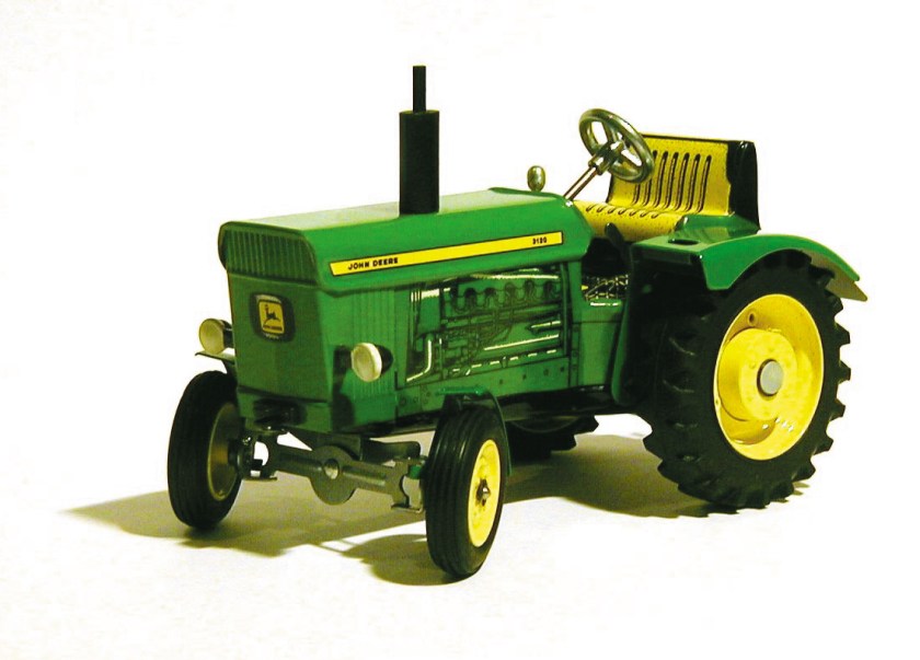Tracteur, jouet en métal